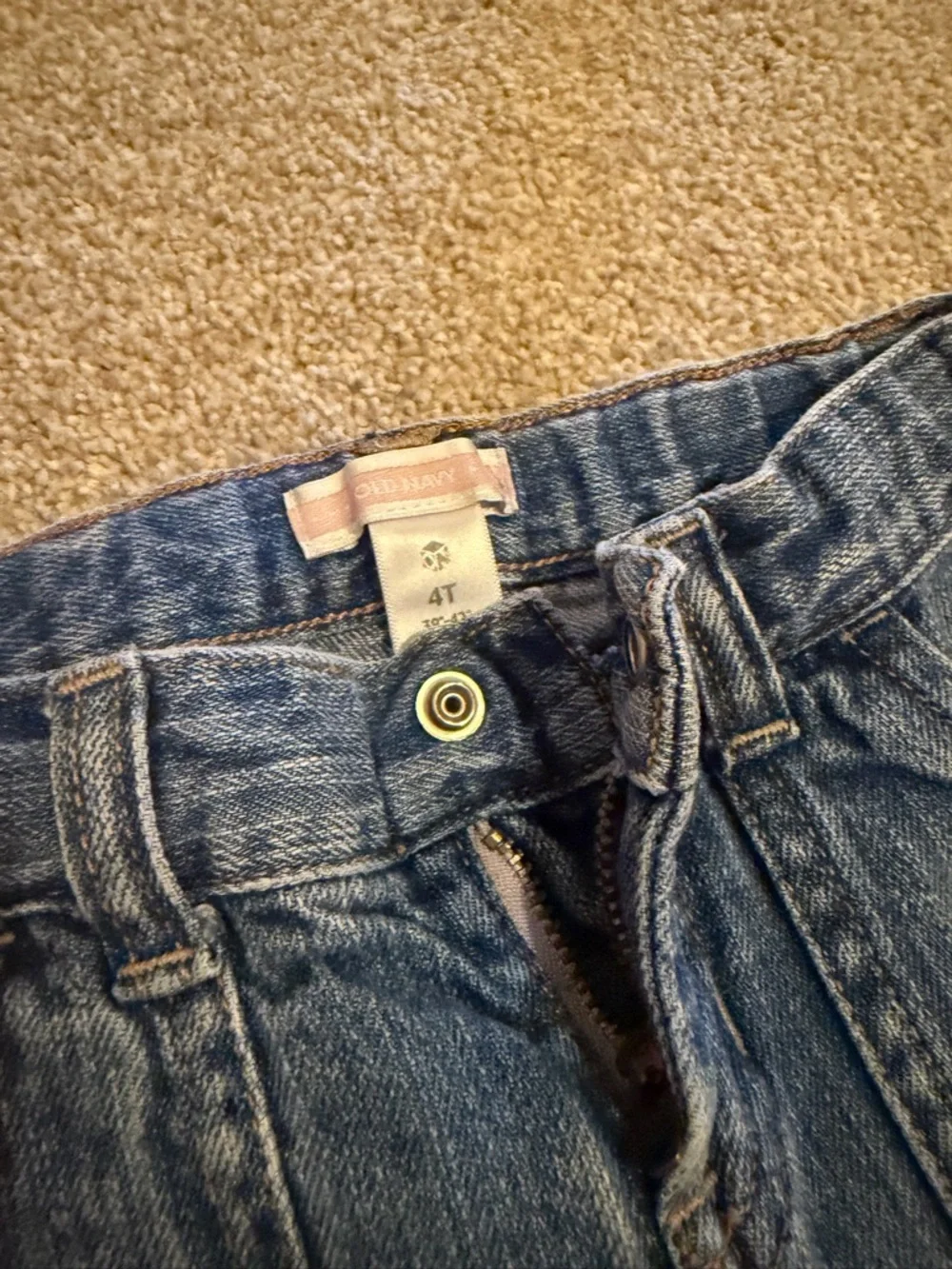 3 Pairs Girls Jeans Bundle Size 4T (Old Navy, Vigoss, Children’s Place)